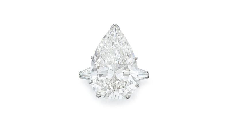 Barbara Sinatra diamond ring
